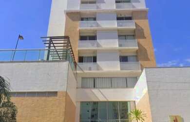 Imagem: O apartamento possui 1 Dormitório, 1 Banheiro, 1 Vaga na garagem