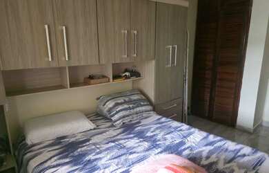 Imagem: O quarto possui Imóvel novo e está localizado em Solemar