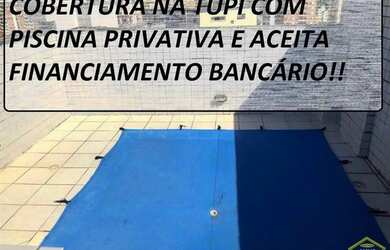 Imagem: O apartamento na cobertura possui 3 Dormitórios, 2 Banheiros