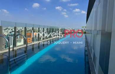 Imagem 12: Studio de 24m2. Piscina, Churrasqueira, Varandae24m² de Área