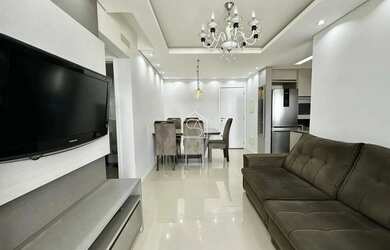 Imagem: O apartamento possui 2 Dormitórios, 2 Banheiros, 2 Vagas na