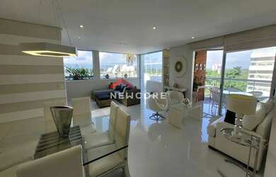 Imagem: O apartamento na cobertura possui 5 Dormitórios, 4 Banheiros