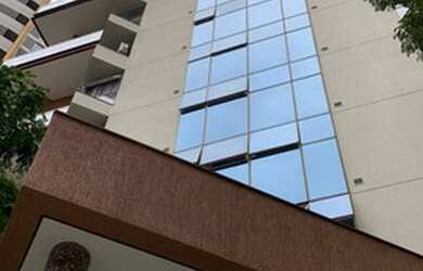 Imagem: O apartamento possui 1 Dormitório, 2 Banheiros, 2 Vagas na