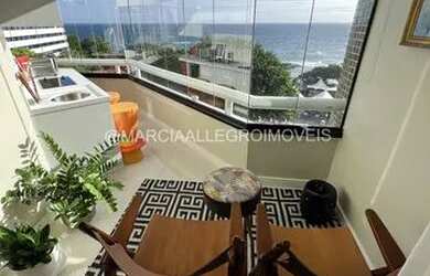 Imagem 7: APT 3/4, RIO VERMELHO. Varanda, Vista para o mar, Guarda roupae198m²...