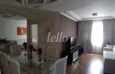 Imagem: O apartamento possui 1 Dormitório, 2 Banheiros, 1 Vaga na garagem