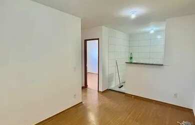 Imagem: O apartamento possui 2 Dormitórios, 1 Banheiro, 1 Vaga na garagem