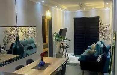 Imagem: O apartamento possui 2 Dormitórios, 2 Banheiros, 1 Vaga na