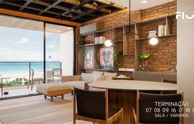 Imagem: O apartamento possui 1 Dormitório, 1 Banheiro, 1 Vaga na garagem