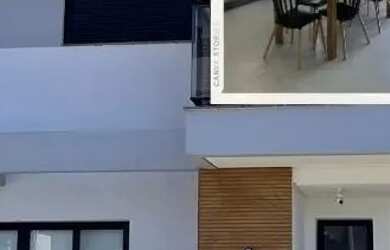 Imagem: A casa possui 3 Dormitórios, 3 Banheiros, 1 Vaga na garagem