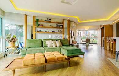 Imagem: O apartamento possui 3 Dormitórios, 4 Banheiros, 3 Vagas na