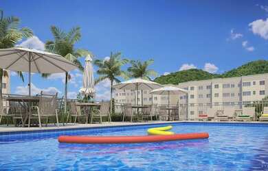 Imagem 14: Apartamento na Freguesia. Piscina, Churrasqueira, 43m² de Áreae1 Vaga...