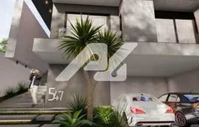 Imagem: A casa em condomínio possui 4 Dormitórios, 5 Banheiros, 4