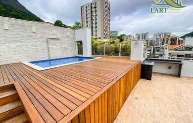 Imagem: O apartamento na cobertura possui 4 Dormitórios, 1 Banheiro