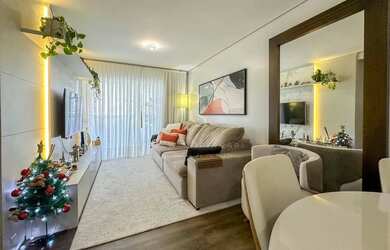 Imagem: O apartamento possui 3 Dormitórios, 2 Banheiros, 1 Vaga na