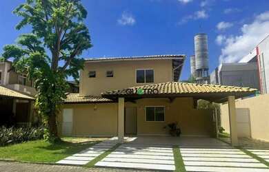 Imagem: A casa em condomínio possui 4 Dormitórios, 5 Banheiros, 2