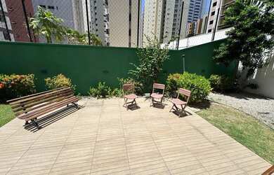 Imagem: O apartamento possui 1 Dormitório, 2 Banheiros, 1 Vaga na garagem