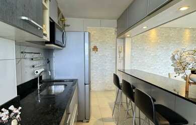 Imagem: O apartamento possui 3 Dormitórios, 3 Banheiros, 2 Vagas na