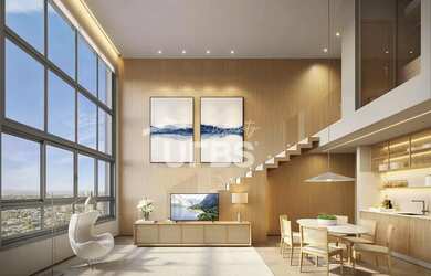 Imagem: O apartamento possui 2 Dormitórios, 3 Banheiros, 2 Vagas na