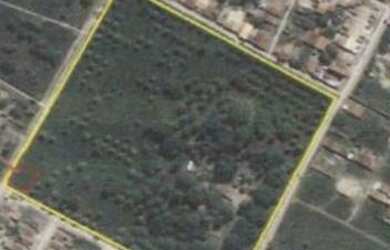 Imagem: O terreno possui 40000m² de Área e está localizado em Santa