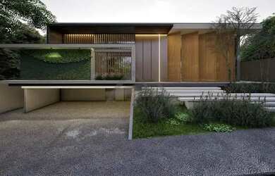 Imagem: A casa em condomínio possui 4 Dormitórios, 5 Banheiros, 5