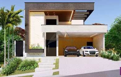 Imagem: A casa em condomínio possui 3 Dormitórios, 5 Banheiros, 4