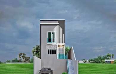 Imagem: A casa em condomínio possui 3 Dormitórios, 2 Banheiros, 2