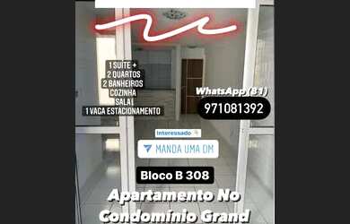 Imagem: O apartamento possui 2 Dormitórios, 2 Banheiros, 1 Vaga na