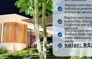 Imagem: A casa em condomínio possui 3 Dormitórios, 5 Banheiros, 4