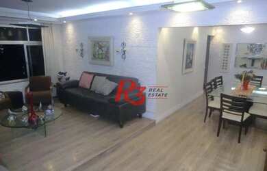 Imagem 4: Apartamento com 3 dormitórios à venda, 128 m² - Aparecida - Santos/SP