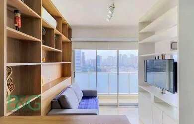 Imagem: Apartamento para alugar, 33 m² por R$ 5.694,06/mês - Santo