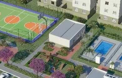 Imagem: O apartamento possui 2 Dormitórios e está localizado em Ceilândia