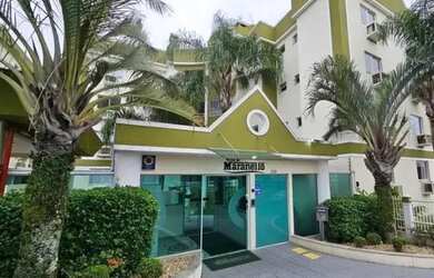 Imagem: O apartamento possui 1 Dormitório, 1 Banheiro, 1 Vaga na garagem