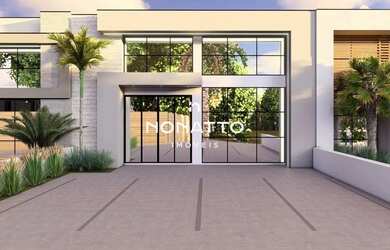 Imagem: O depósito possui 4 Vagas na garagem, 455m² de Área e está