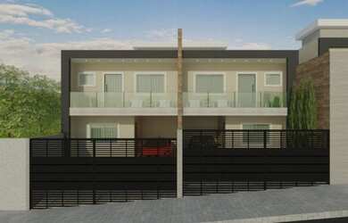 Imagem: A casa possui 3 Dormitórios, 2 Banheiros, 2 Vagas na garagem