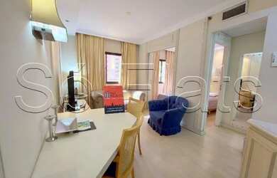 Imagem: O studio possui 1 Dormitório, 1 Banheiro, 1 Vaga na garagem