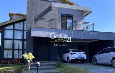 Imagem: A casa em condomínio possui 4 Dormitórios, 5 Banheiros, 4