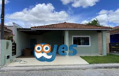 Imagem: A casa em condomínio possui 3 Dormitórios, 3 Banheiros, 2