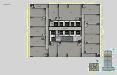 Imagem 9: City Corporate Pininfarina Meia Laje Corporativa 488 m², à venda no...