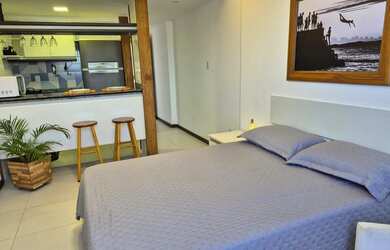 Imagem: O apartamento na cobertura possui 1 Banheiro, 1 Vaga na garagem