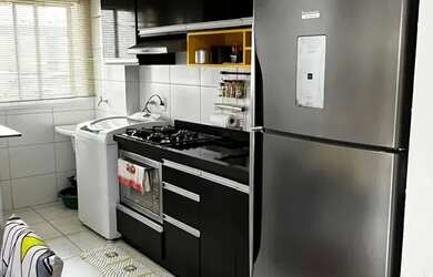 Imagem: O apartamento possui 2 Dormitórios, 2 Banheiros, 1 Vaga na