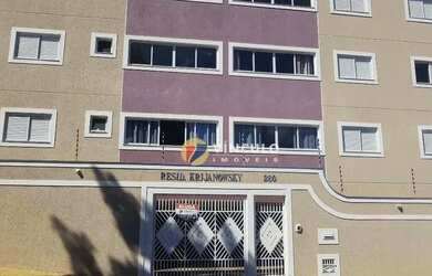 Imagem: O apartamento possui 2 Dormitórios, 2 Banheiros, 1 Vaga na