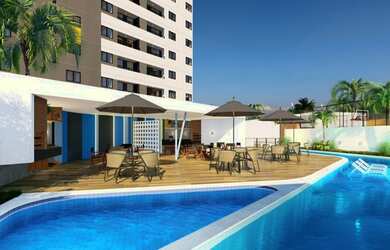 Imagem: O apartamento possui 3 Dormitórios, 2 Banheiros, 1 Vaga na