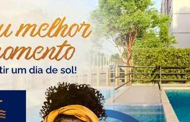 Imagem: O apartamento possui 2 Dormitórios, 1 Banheiro, 1 Vaga na garagem