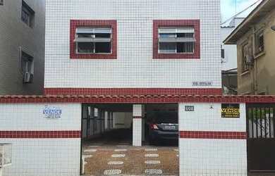 Imagem: O apartamento possui 1 Dormitório, 1 Banheiro, 1 Vaga na garagem