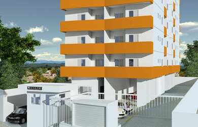 Imagem: O apartamento possui 3 Dormitórios, 1 Banheiro, 2 Vagas na