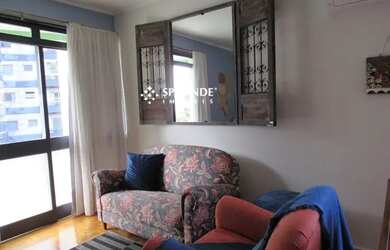 Imagem: O apartamento possui 2 Dormitórios, 1 Banheiro, 1 Vaga na garagem