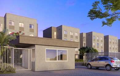 Imagem: O apartamento possui 3 Dormitórios, 2 Banheiros, 1 Vaga na