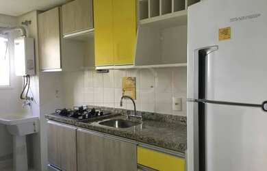 Imagem: O apartamento possui 2 Dormitórios, 2 Banheiros, 1 Vaga na