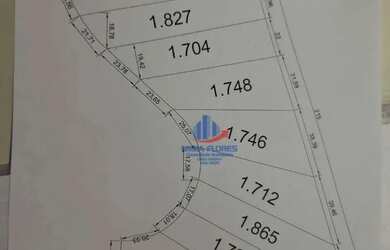 Imagem: O terreno possui 1704m² de Área e está localizado em Vargem