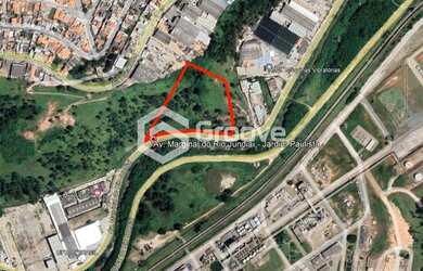 Imagem: O terreno possui 14.800m² de Área e está localizado em Area